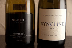 2006 Gilbert Cellars Allobroges and 2007 Syncline Subduction Red