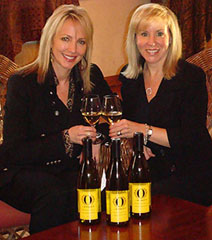 Stacy Lill (left) and Kathy Johanson (right) of O Wines