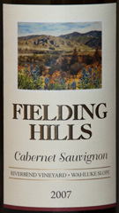 2007 Fielding Hills Cabernet Sauvignon