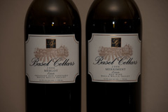 2006 Basel Cellars Estate Merlot Pheasant Run Vineyard and 2006 Basel Cellars Merriment Estate Red Wine